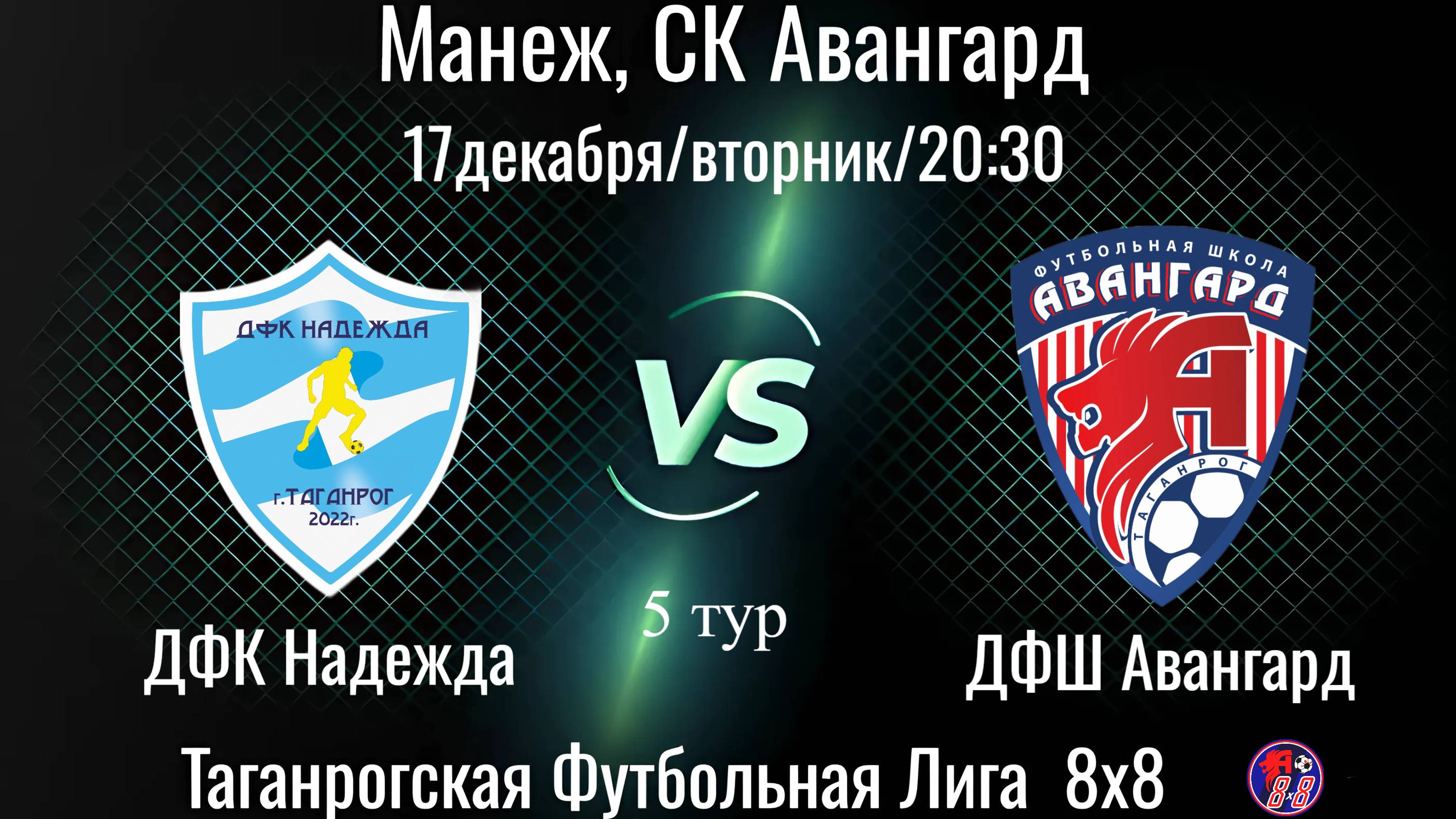ДФК  Надежда - ДФШ  Авангард - М