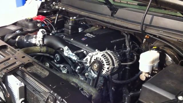 Rog's New Edelbrock E-Force Supercharger Kit On The 2011 GMC Sierra 6.2L: First Start-up
