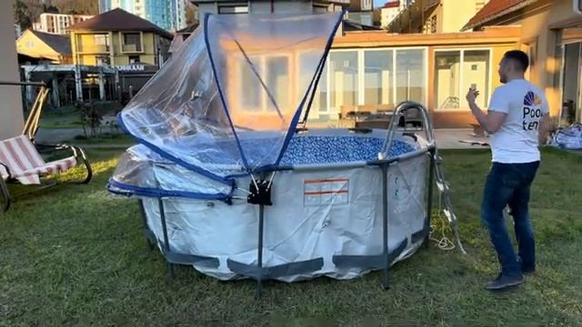 Сборка Pool tent