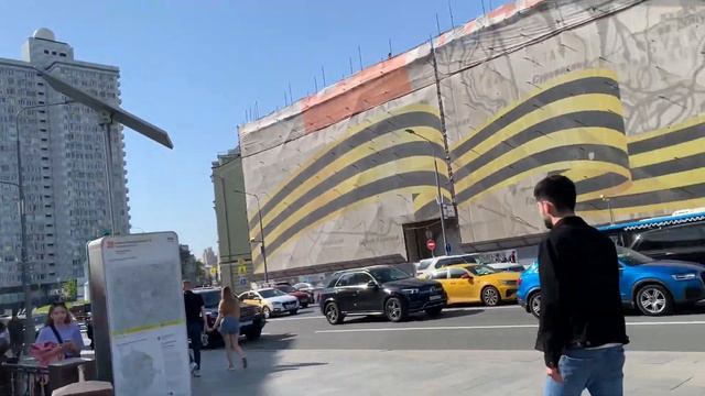 Super Hot day in Moscow | The New Arbat Street | MEGAWARMY VLOG