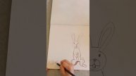 Рисуем зайчика 🐰