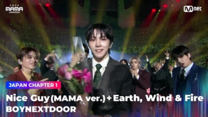 [#2024MAMA] BOYNEXTDOOR "Nice Guy (MAMA ver.) + Earth, Wind & Fire" 241122