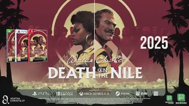 Death On The Nile by Agatha Christie (Агата Кристи - Смерть на Ниле - Трейлер анонса)