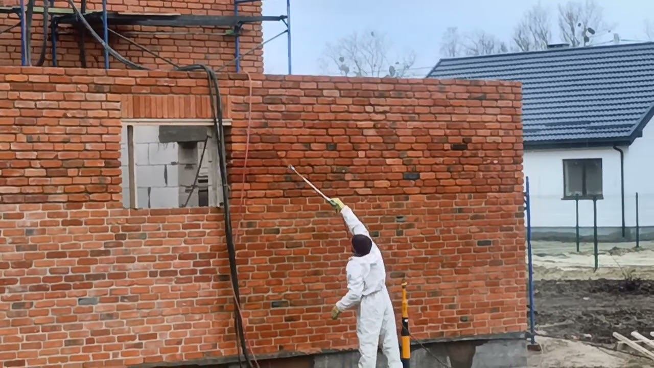 Нанесение гидрофобизирущей пропитки