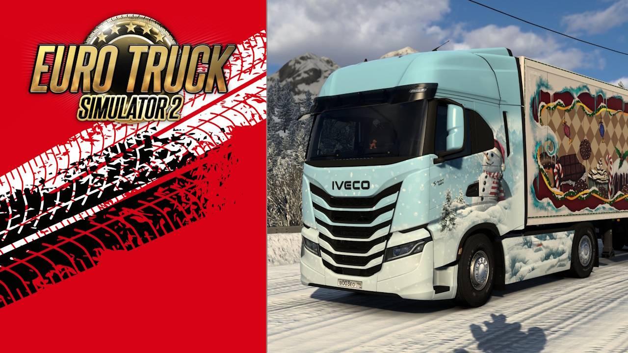 Новогодний ивент ❄Возвращение в Зимнюю страну❄ | Euro Truck Simulator 2