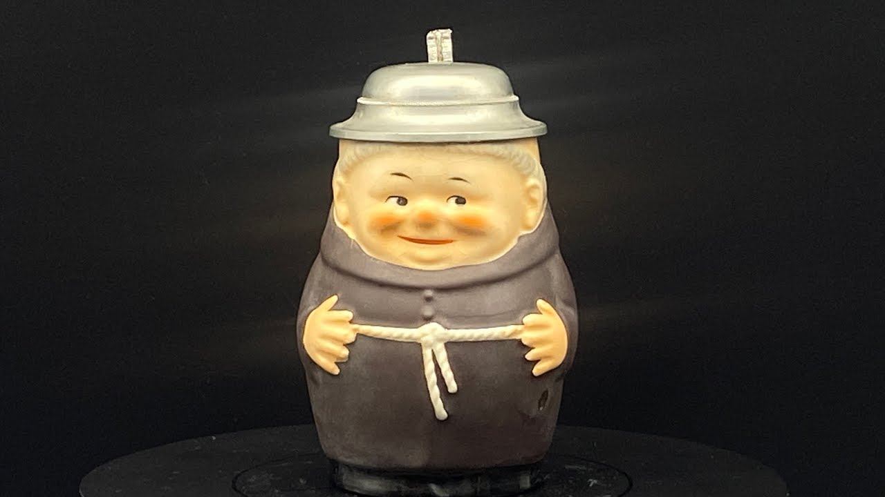 Пивная кружка Германия, мануфактура Goebel? Довольный монах.