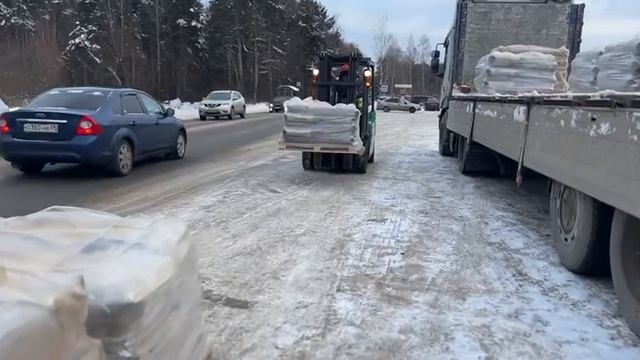 РАЗГРУЗКА СУХИХ СМЕСЕЙ ПОЛНЫМ ХОДОМ