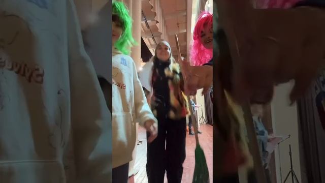 баба Яга на репетиции
