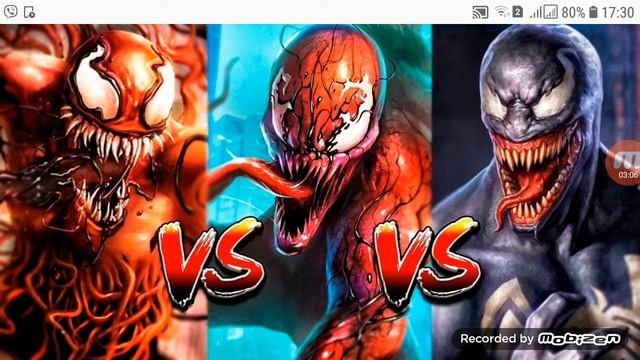 веном vs карнаж vs токсин