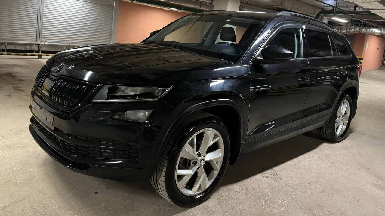 Skoda Kodiaq; 2,0 AT; 2019; Черный