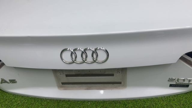 Audi A5 B8 8T coupe крышка багажника белая