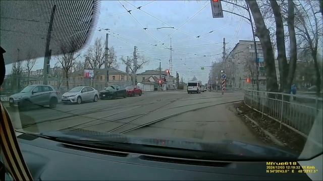 Лихие ульяновские маршрутчики