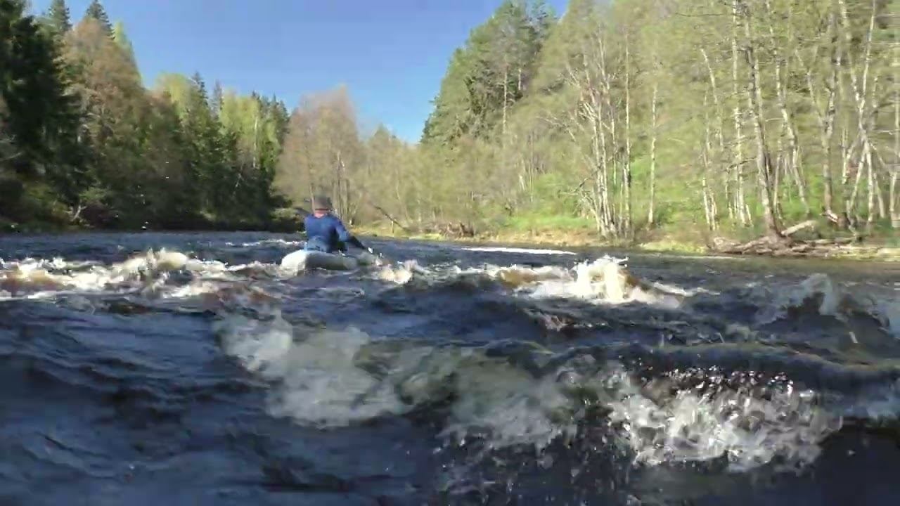 И что там за пороги? река Западная Двина от озера Охват до Курово 13 мая 2023