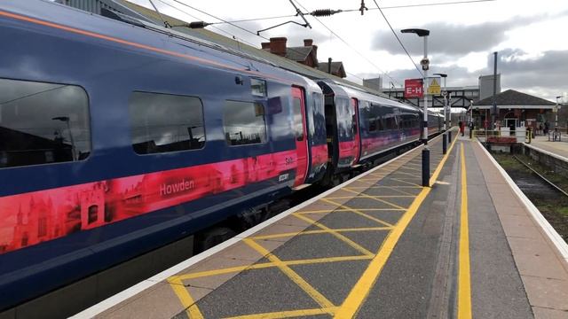 Hull Trains Class 802 departing Grantham