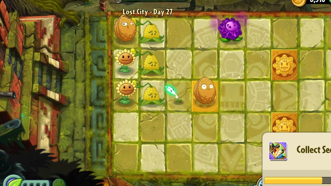 День 27 Затерянный город (Lost City) Plants vs Zombies 2