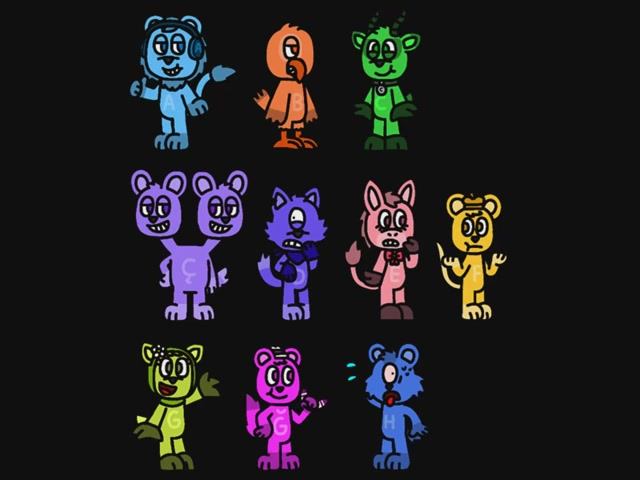 spQbert4 Turkish alphabet Lore as Animals (Alessiacafona's version)