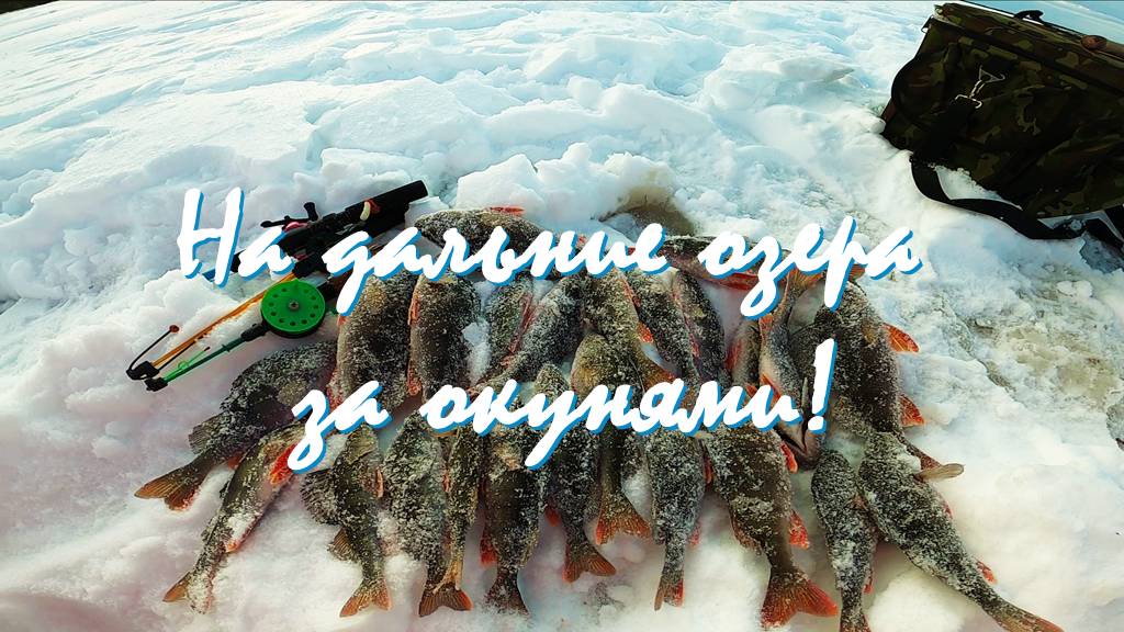 На рыбалку на дальние озера/январь 2023 год