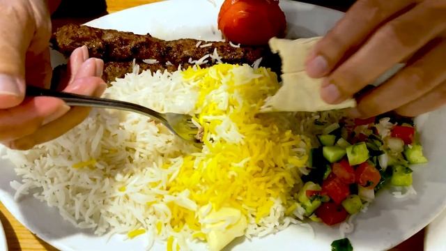 Lamb Shank & Beef Koobideh @ Hatam Restaurant./ Persian Cuisine.
