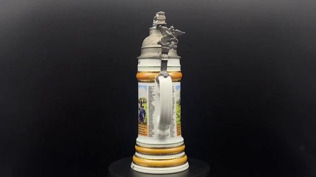 Пивная кружка "Резервиста", «На память о сроке службы» Принц Уильман 1907-1909