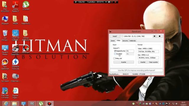 Bandicam Ayarları ve Bandicam ile video çekme (İlk videom)