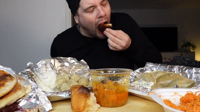 ASMR DEUTSCH: Trying UKRAINIAN Food for the FIRST Time | Dave Kay ASMR