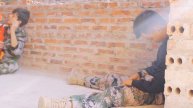 Nerf War Hitman ⚡ Warrior Girl Nerf Guns Hunter Group Rescue Girlfriend Nerf Movie