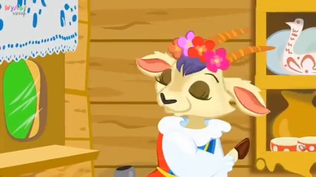 ВОЛК И СЕМЕРО КОЗЛЯТ  🐐🐐🐐 Сказки детям и малышам