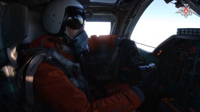 Два дальних бомбардировщика Ту-22м3 выполнили полет над нейтральными водами Балтийского моря