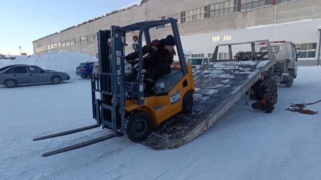 ОТГРУЗКА ВИЛОЧНОГО ПОГРУЗЧИКА CHL клиенту