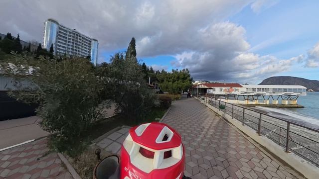 КРЫМ 2024 | ГУРЗУФ | 16 декабря ❤️🌊⛰🌴🏖🐬☀️🚵♂️