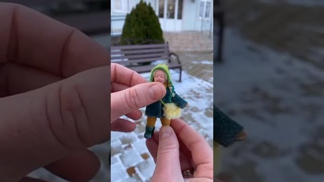 Куколку сделала ученица курса «Живая игрушка» 
Бондарева Ксения  

Куколка в продаже