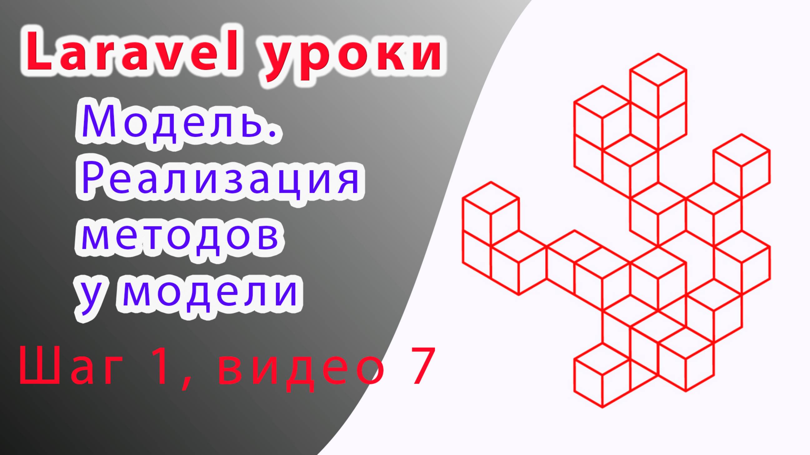 Laravel курс с нуля, база. 7. Модель. Реализация методов у модели