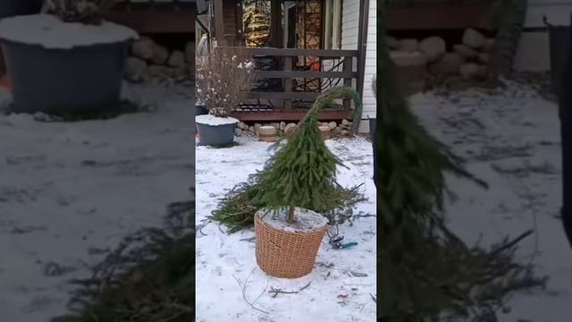 Сказочная елочка своими руками