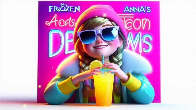 Anna’s Neon Dreams | Frozen New Song | Cartoon Kid's