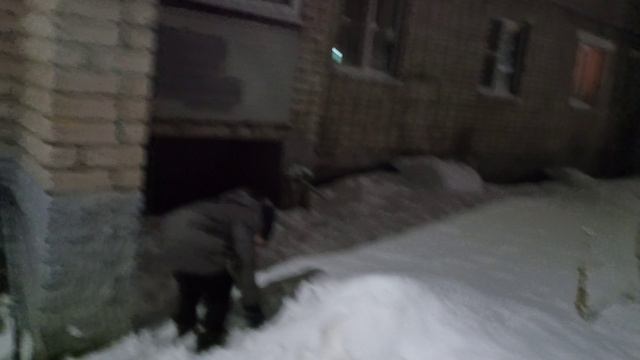 Снежки с Тимохой