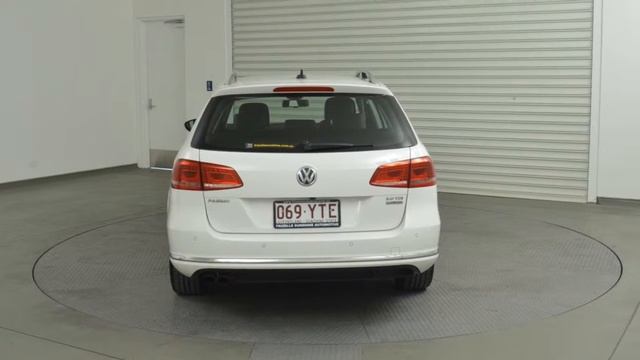 2013 Volkswagen Passat Type 3C MY13.5 130TDI DSG Highline White 6 Speed Sports Automatic Dual Clutc
