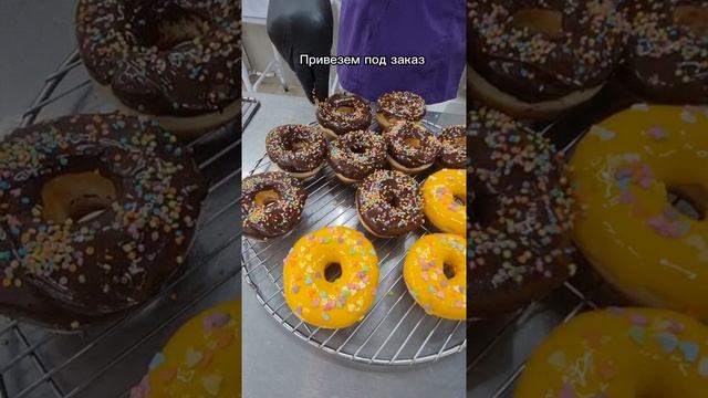 Готовим пончики на смеси Донат Концентрат 10%. Мягкие, мелкопористые и вкусные