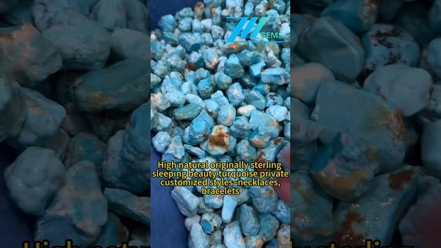 2024-1218-02 High natural originally sterling sleeping beauty turquoise private customized styles~