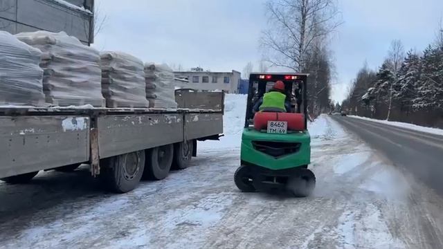 РАЗГРУЗКА СУХИХ СМЕСЕЙ ПОЛНЫМ ХОДОМ