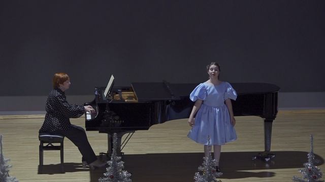 Титенкова Ксения. М. Раухвергер "На лыжах"