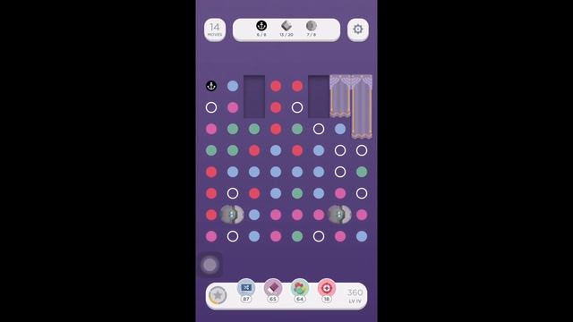 Emily’s Vanity level 4 : Treasure Hunt : Two Dots