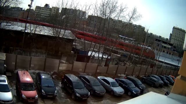 Видео с уличной IP-камеры
