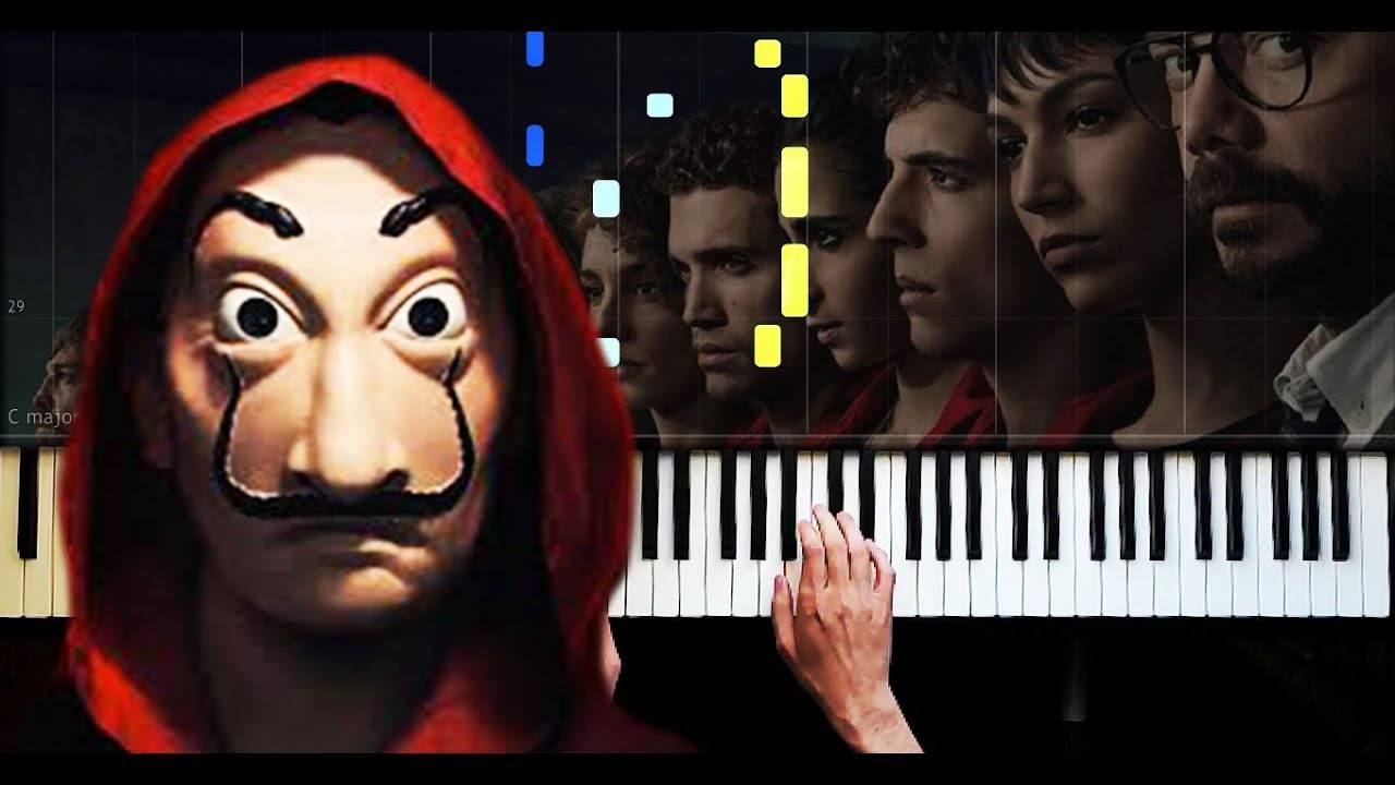 La Casa De Papel - My Life Is Going On | фортепьяно Кавер обучение