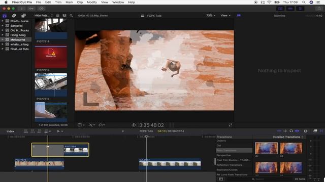 Final Cut Pro - RyanNangle - Рус.перевод (PAINT SPLASH TRANSITION)