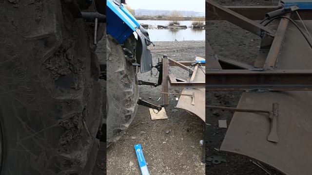 задний отвал на мтз82 своими руками.