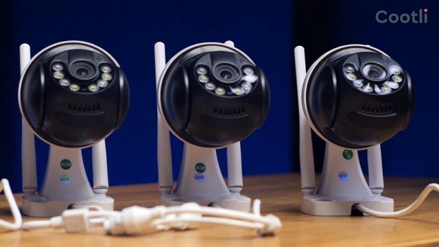 Обзор Wi-Fi комплекта видеонаблюдения 4 PTZ камеры Cootli