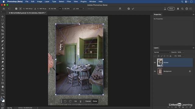 17-01 - Scaling, skewing, and rotating layers using Free Transform