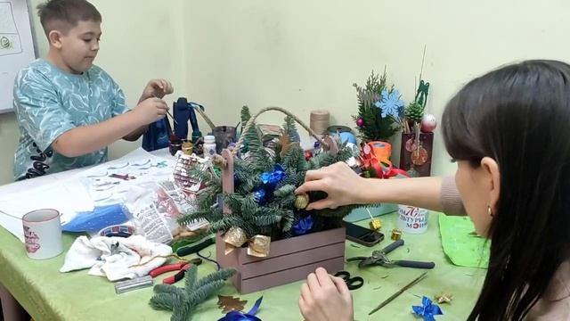 Ёлочная композиция