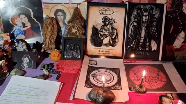 Обряд обращение к Даймону Клаунеку и к Даймону Белиалу (деньги и власть)