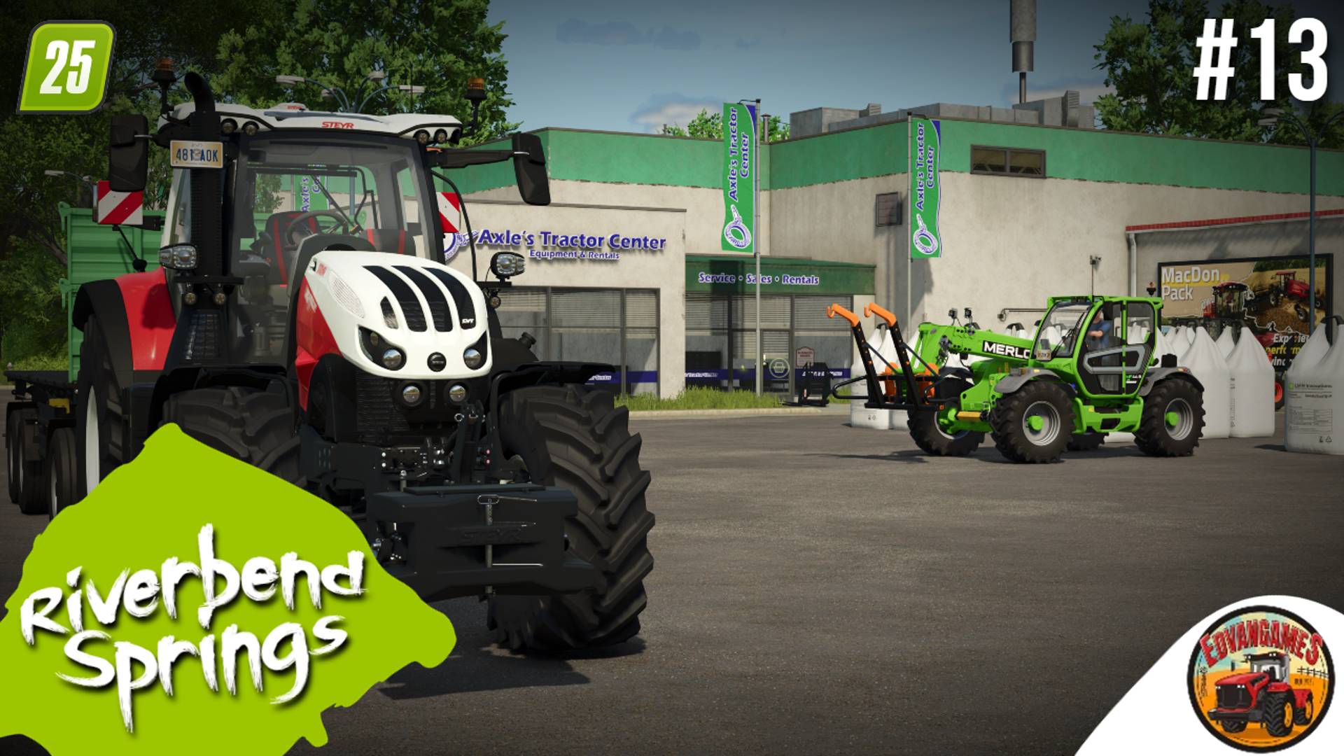 Стрим #13 | Riverbend Springs | Farming Simulator 25